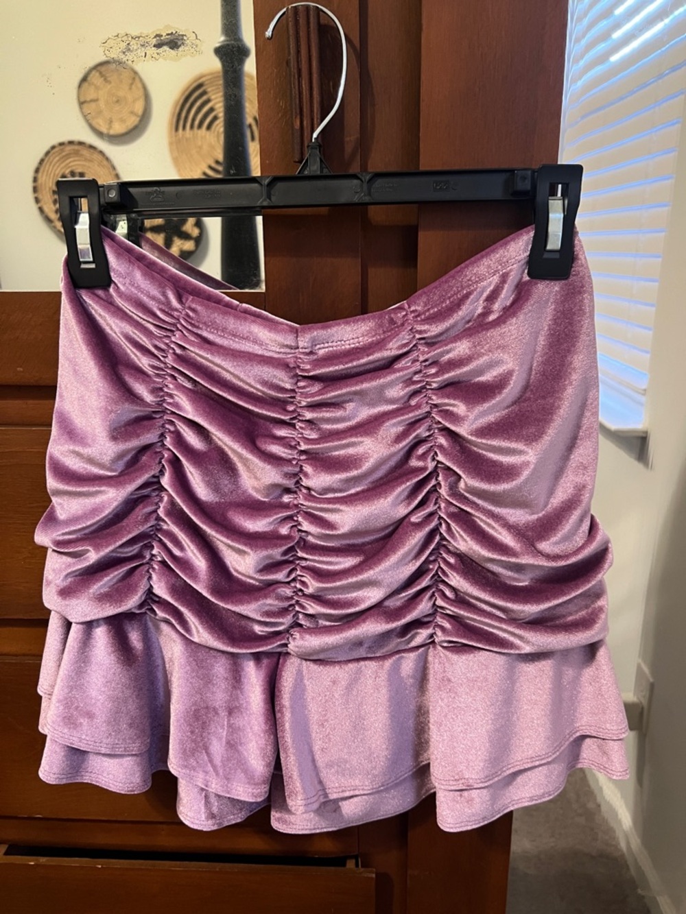 wild fable Pink Ruched Mini Skirt